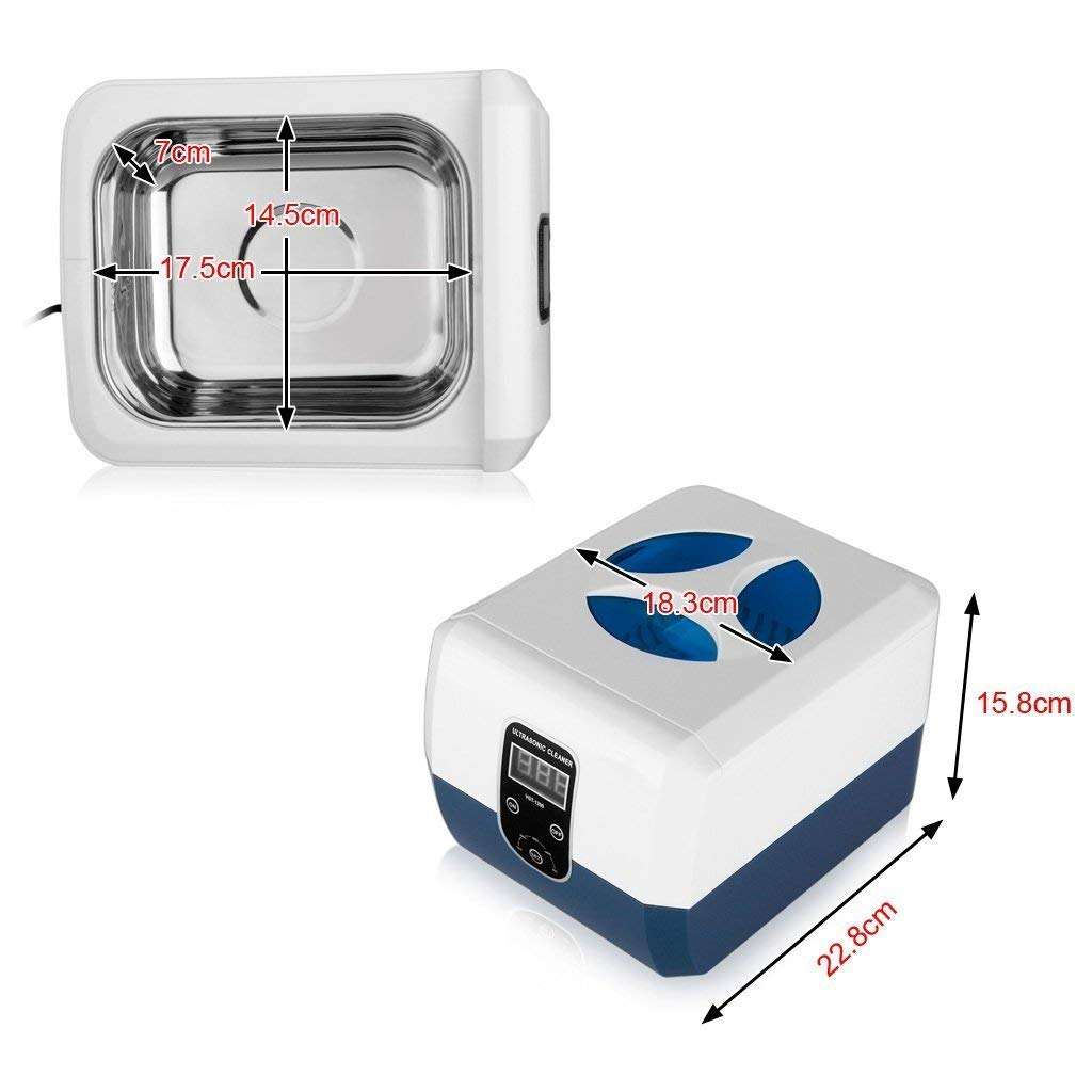 GT SONIC VGT-1200H 1.3L Digital Ultrasonic Cleaner With Heater